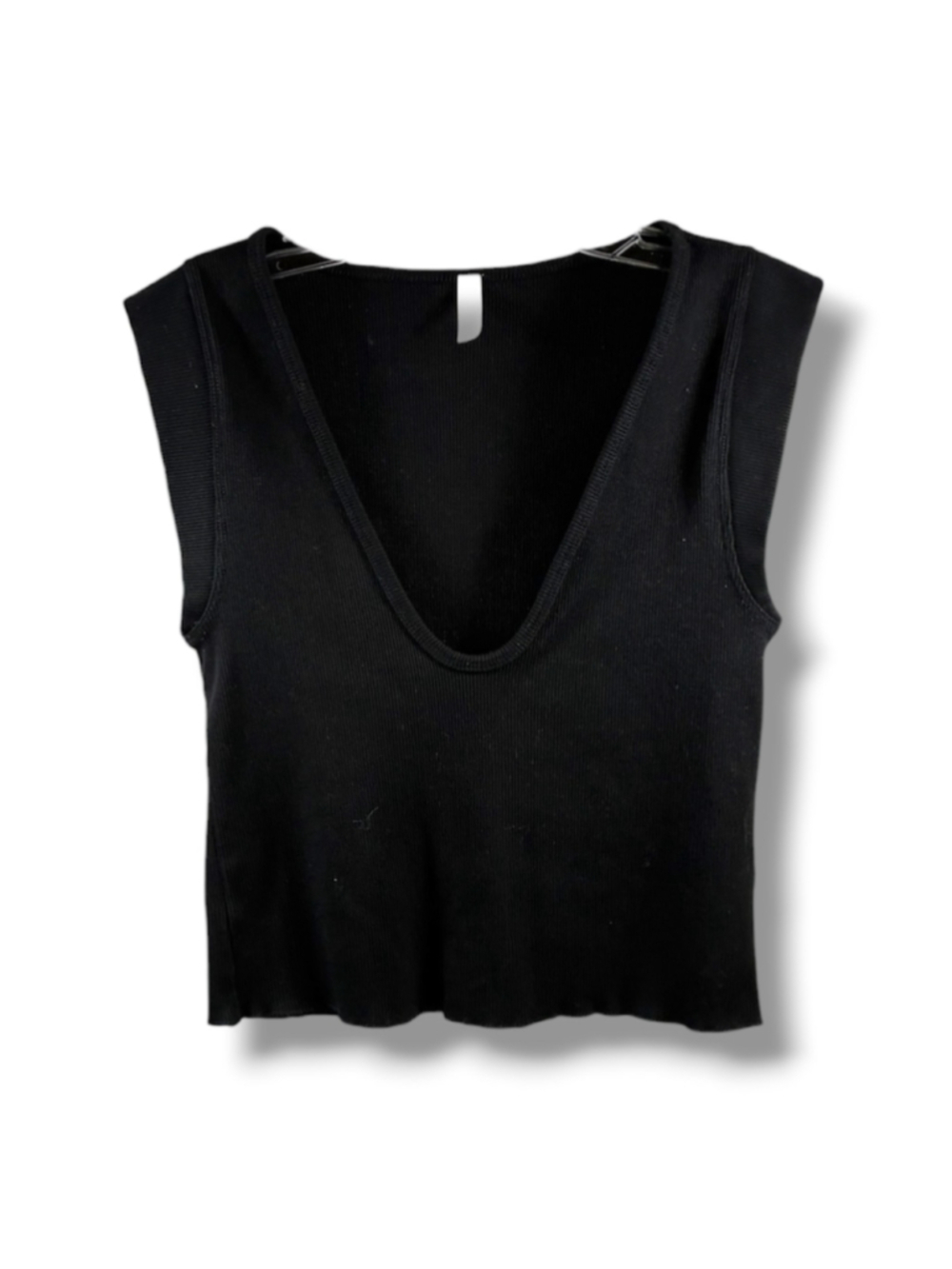 FP Movement Ribbed Tank Top in Black Size L